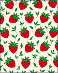 Red Strawberry Botanical Garden Rug