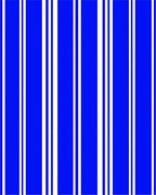 Bold Royal Blue Striped Rectangles Rug