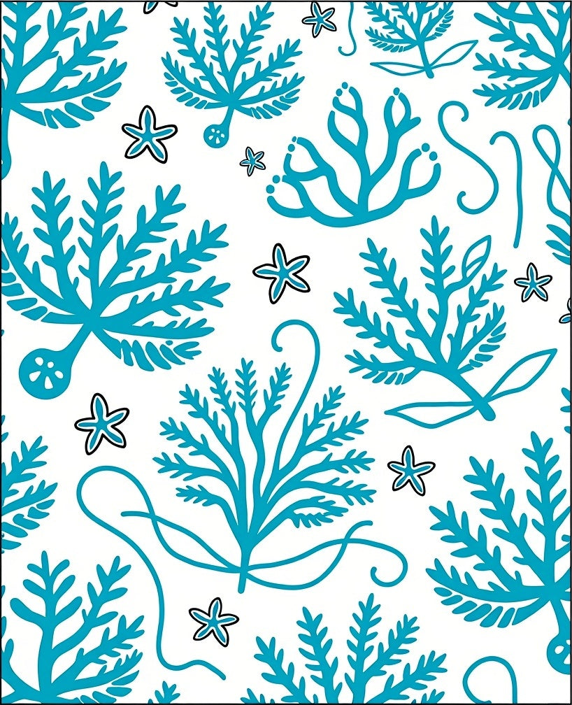 Aqua Marine Life Coastal Collection Rug