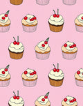 Sweet Cherry Cupcake Collection Rug