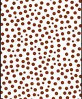Brown Polka Dot Scattering Rug