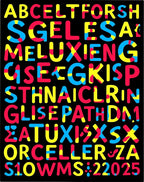 Bold Alphabet Splash Rug