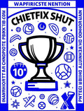 Bold Blue Trophy Sports Collage Rug