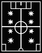 Black White Starry Field Rug