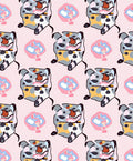 Playful Fauvist Animal Spotty Abstract Rug
