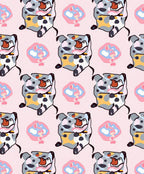 Playful Fauvist Animal Spotty Abstract Rug