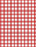 Classic Red White Plaid Checkered Rug