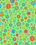 Alphabet Friends Colorful Playful Letters Rug