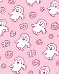 Whimsical Pink Ghost Holiday Repeat Rug