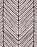 Dark Brown Abstract Chevron Lines Rug