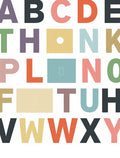 Bold Color Alphabet Blocks Rug