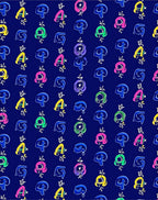 Vibrant Graffiti Alphabet Collage Rug