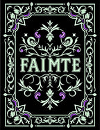 Ornate Black Floral Crest Rug