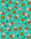 Happy Money Orange Smiley Face Rug