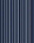 Navy White Thin Stripe Rug