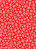 Red Swirls And Wheels Medley Rug