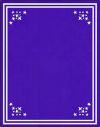 Vibrant Purple Star Cluster Frame Rug
