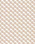 Neutral Tan Abstract Pebble Repeat Rug