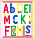 Colorful Alphabet Friends Playful Letters Rug