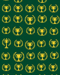 Golden Trophy Laurel Wreath Classic Rug