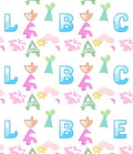 Playful Alphabet Letters and Shapes Rug
