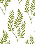 Nature Green Leafy Branches Area Rug