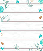 Coastal White Seashell Starfish Coral Rug
