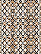 Rustic Geometric Tribal Diamond Rug