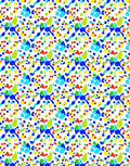Fun Splatter Paint Colorful Dots Rug
