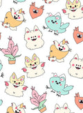 Playful Creature Whimsy Garden Rug