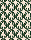 Emerald Green Acanthus Swirl Area Rug