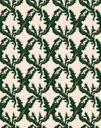 Emerald Green Acanthus Swirl Area Rug
