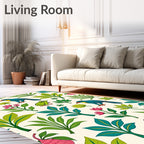 Tropical Birds and Flora Rug