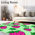 Sweet Berry Patch Garden Rug