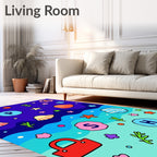 Oceanic Undersea Alphabet Adventure Rug
