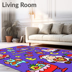 Country Animals Alphabet Fun Rug