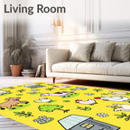 Farm Animals and Countryside Fun Rug