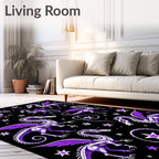 Purple Dragon Starry Night Rug