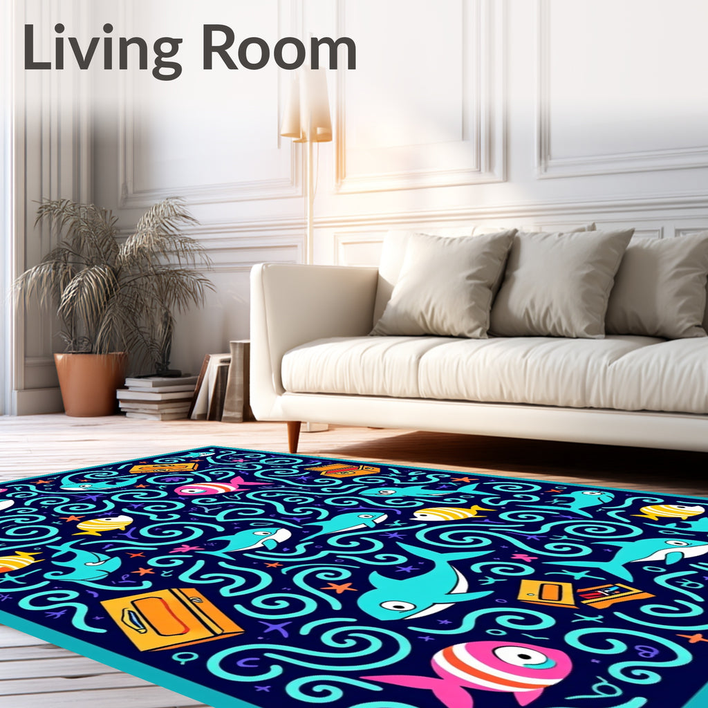 Ocean Friends Under The Sea Rug