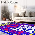 Dread Feb Starburst Collage Rug