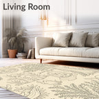 Whimsical Forest Woodland Creatures Rug