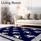 Cosmic Cream Banana Star Jam Rug