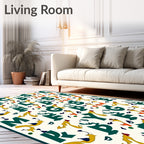 Bold Alphabet Collage Multi-Color Rug