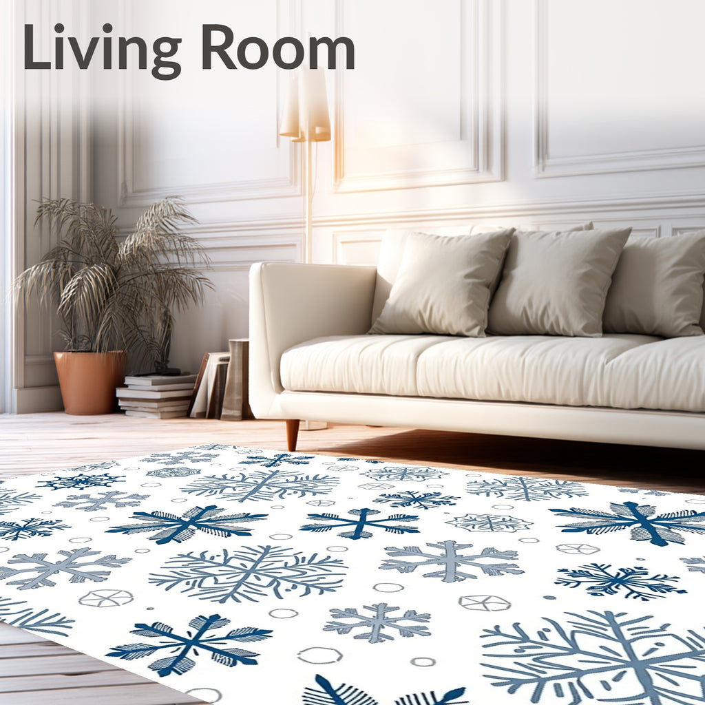 Ice Crystal Cluster Collection Rug