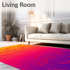 Sunset Swirls Gradient Rug