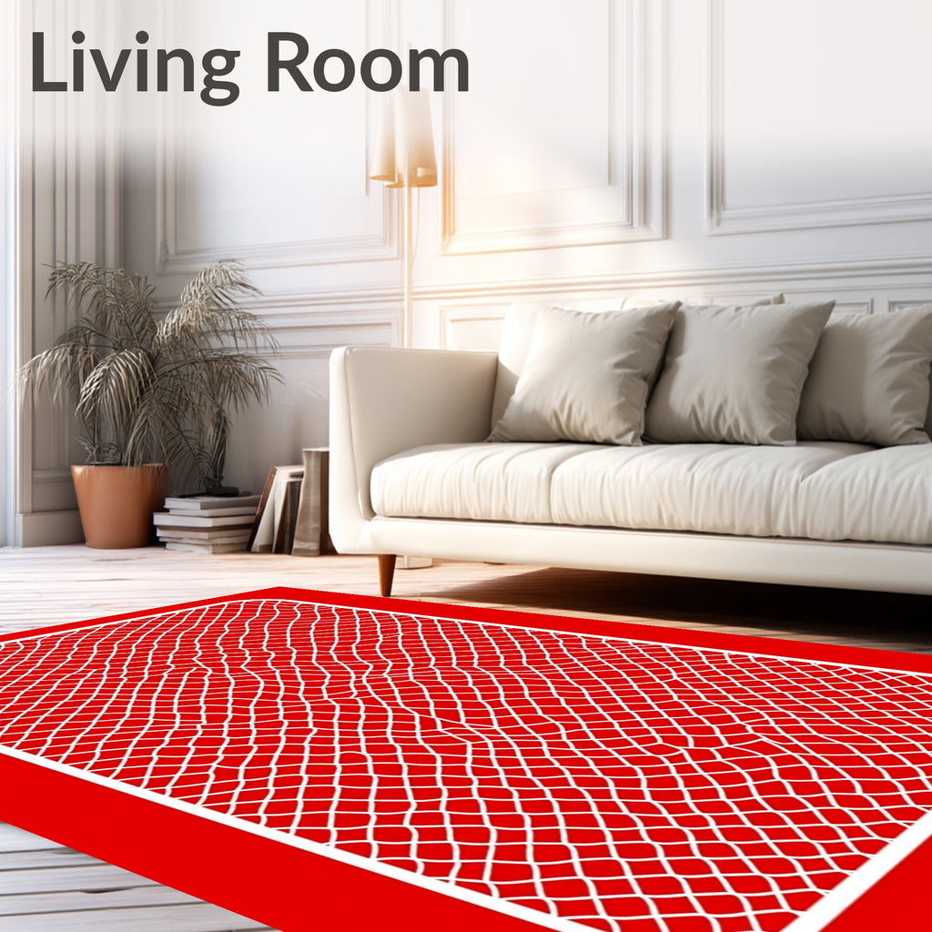 Crimson Netting Organic Overlay Rug