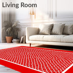 Crimson Netting Organic Overlay Rug