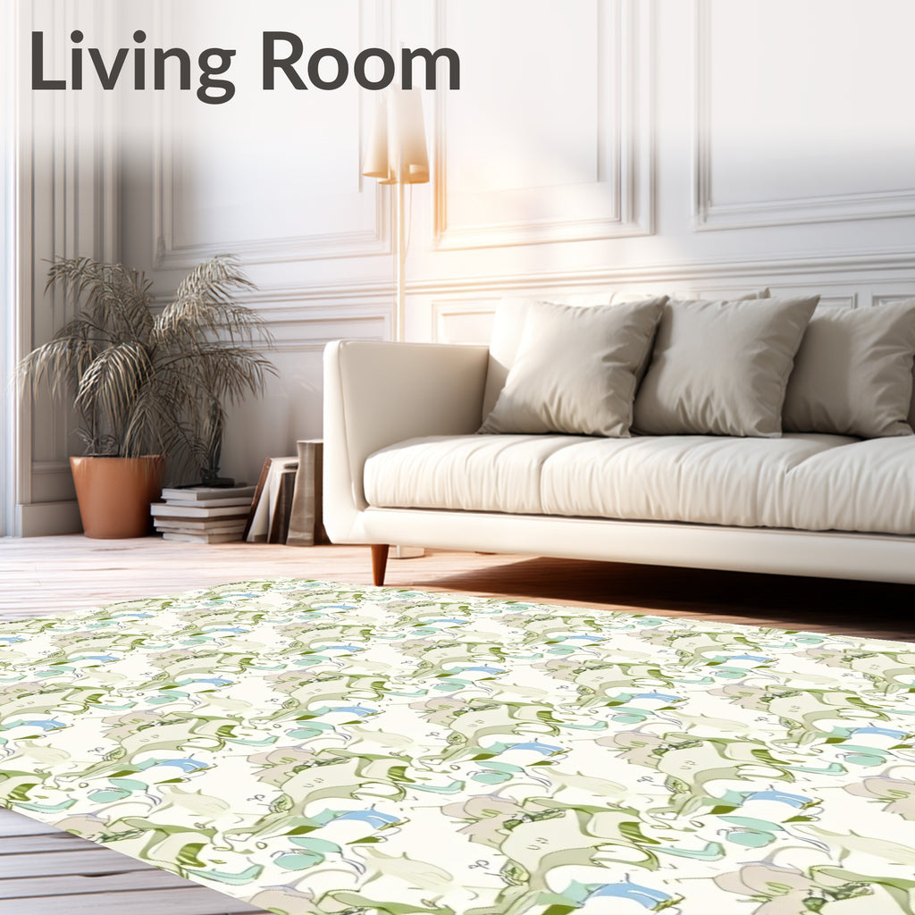 Spring Meadow Organic Flow Rug