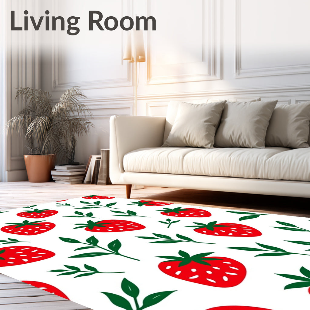 Sweet Berry Garden Scatter Rug