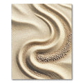 Textured Cream Pebble Swirl Rug